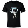 Retro Weltraum Cartoon Charakter Grafik T-Shirt