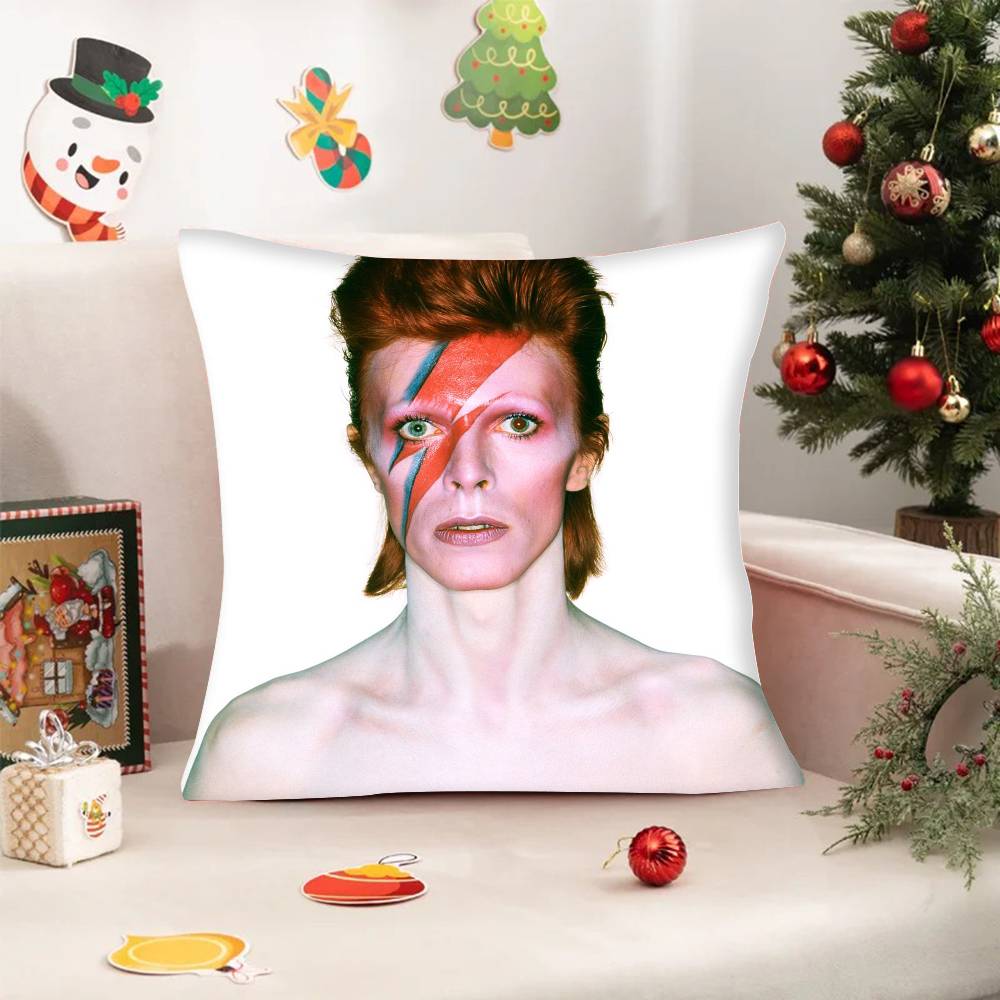 Singer D-David B-Bowie cool  Pillowcases cushion covers living room sofas home decor gifts