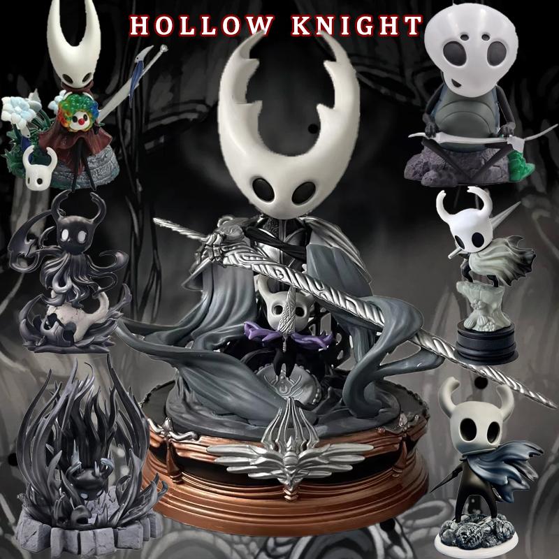 HOLLOW KNIGHT Complete Series Action Figures Game Character Model Kit Desktop Ornament Decor Trendy Toys Statue Collectible Gift