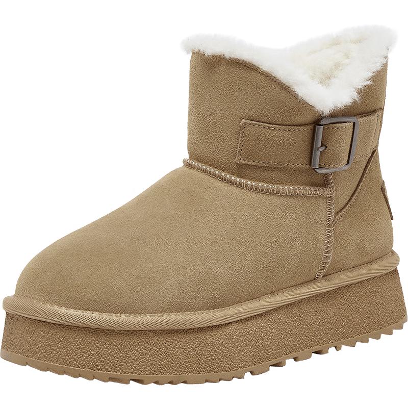 Besto Women s Casual Short Snow Boots V0808DD5 36