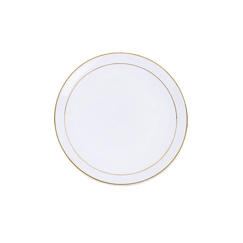 European Style 10-Inch Ceramic Dinner Plate Set