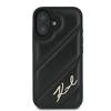 Karl Lagerfeld Klhcp16Mpqdsmgk Iphone16 Plus 6.7 Czarny/Black Hardcase Quilted Signature