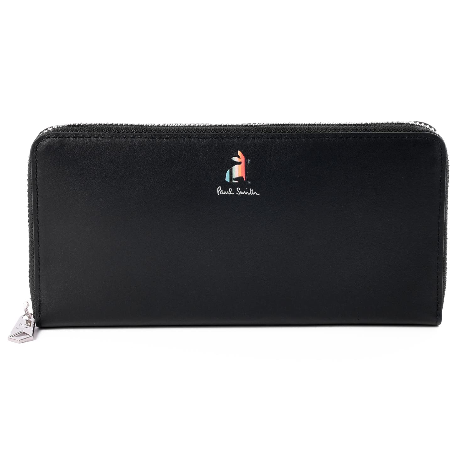 

Круглый кожаный кошелек Paul Smith с маркетри в полоску и кроликом для монет Натуральный Стильный Идеально для начала нового этапа или трудоустройства Без отделения для монет, Кожа, Женский,