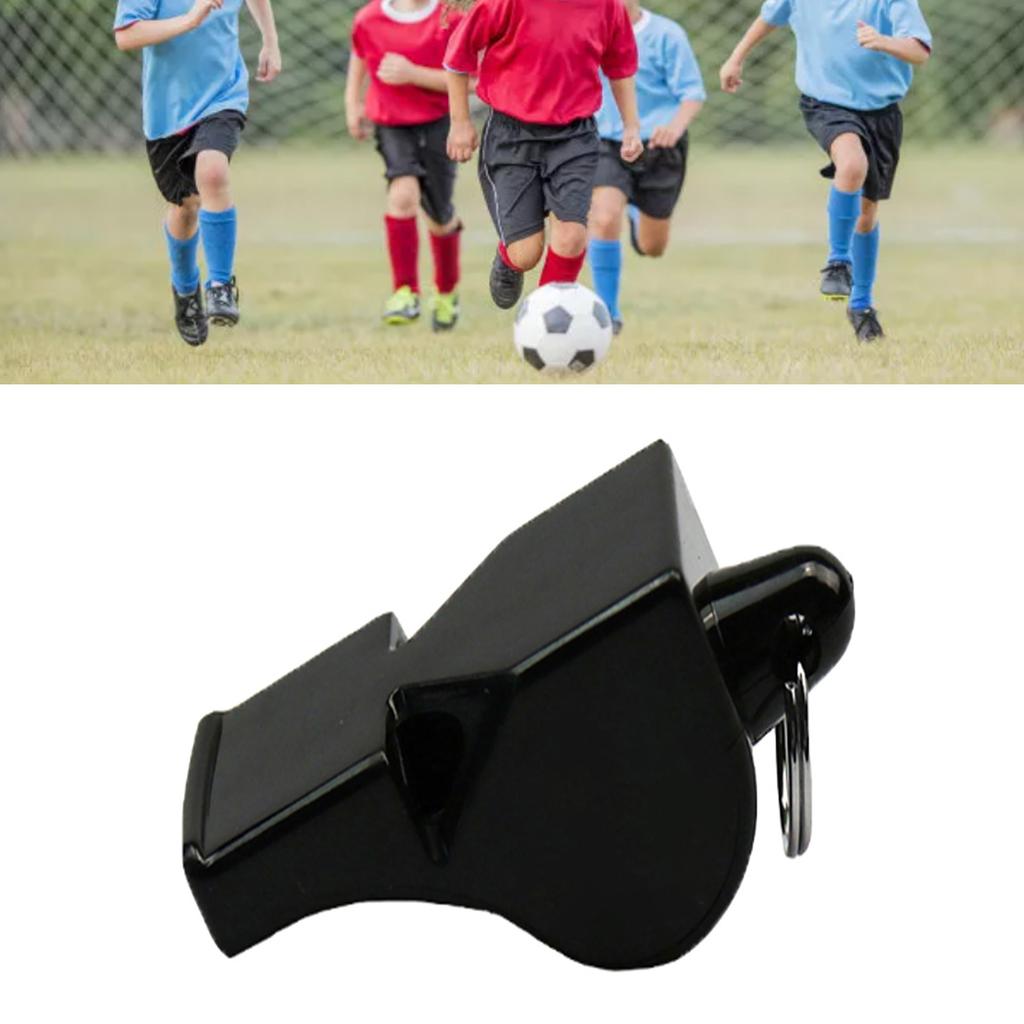 Sports Training Whistle Plastic Loud Whistle Football Referee Coaching Special Whistle Black