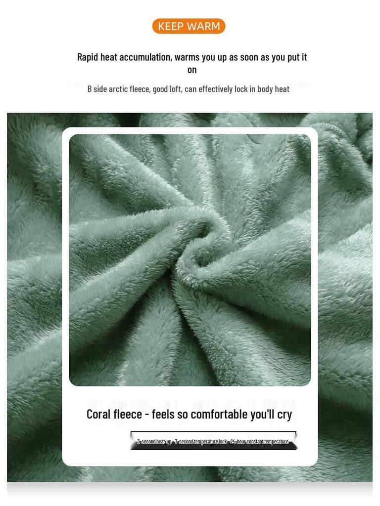 2023 Autumn/Winter Double-Sided Polar Fleece Jacket for Couples - Warm, Thickened, Wearable Outdoors