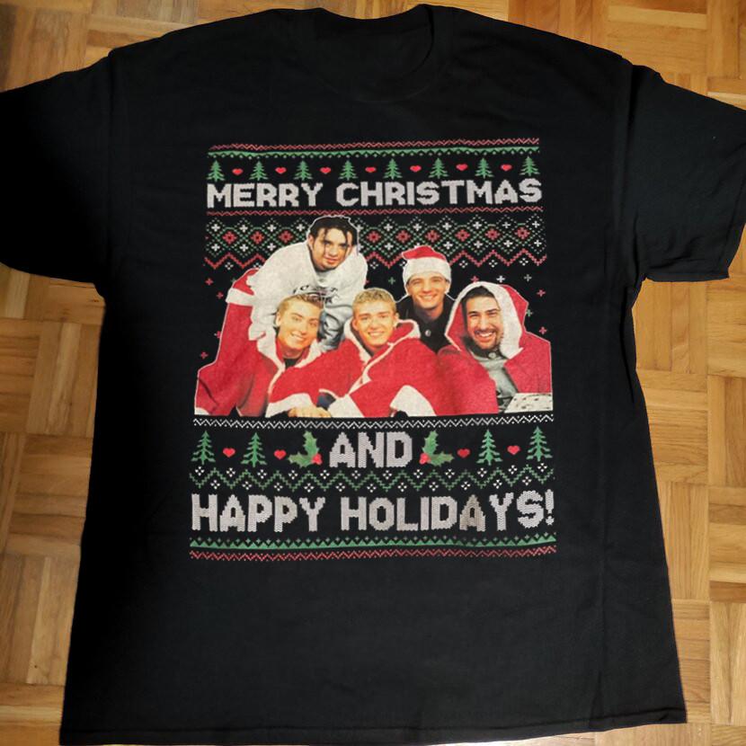Hässliches Weihnachten Nsync Weihnachten Unisex T-Shirt Volle Größe S-345XL UU560