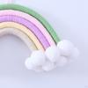 Decor Macrame Woven Wall Hanging Room Boho Tapestry Nursery Decoration, Soft Rope Art Backdrop