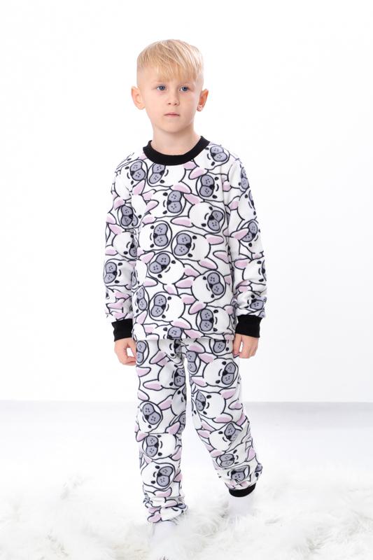 Kids’ Winter Pajamas (Boys) – Colorful Print & Cozy Fleece Fabric, Winter, 6076-028-4 HC
