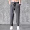 Pants Men's Summer Thin Ice Silk Quick-drying Loose Sports Trend All-match Casual Trousers