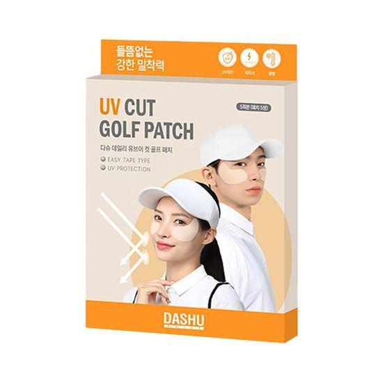 DASHU Daily UV Cut Golf Patch 5 Pack (5 Pairs of Patches)