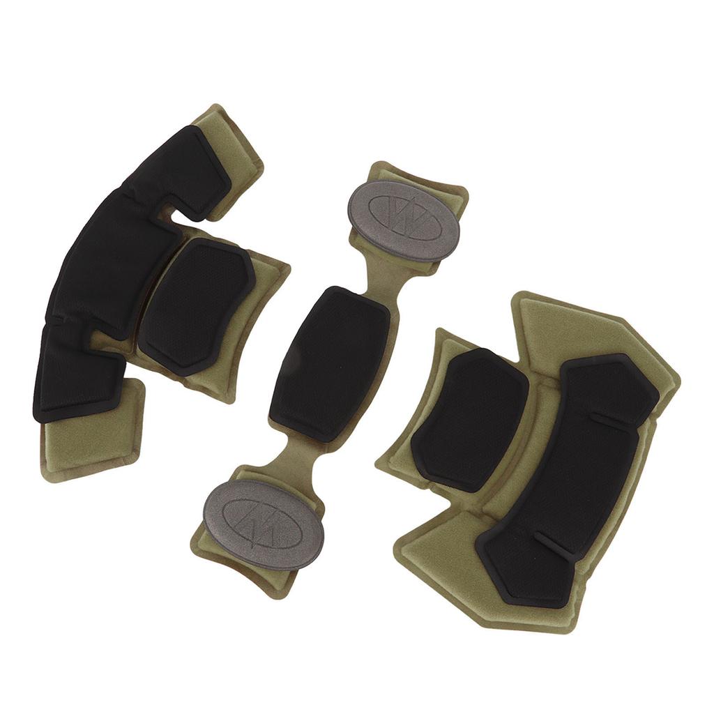 Combat Helmet Liner System Internal Memory Sponge Pad Protective Mat Helmet Pad Accessories Green