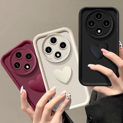 For Xiaomi Redmi 14C Case Xiaomi Redmi 14C Cute 3D Love Heart Phone Case Protection Camera Anti Drop Protection Soft Cover