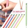 Cute Vegetable Soft Silicone Case Smart Stylus Pencil Protective Cover For Apple Pencil 1st 2nd Generation Pen Cases Accessories