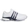 adidas Tour 360 24 Golf White Collegiate Navy Men Sneakers Cloud-White Silver-Metallic IF0245