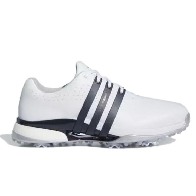 Adidas Tour 360 24 Golf White Collegiate Navy Men Sneakers Cloud-White Silver-Metallic IF0245