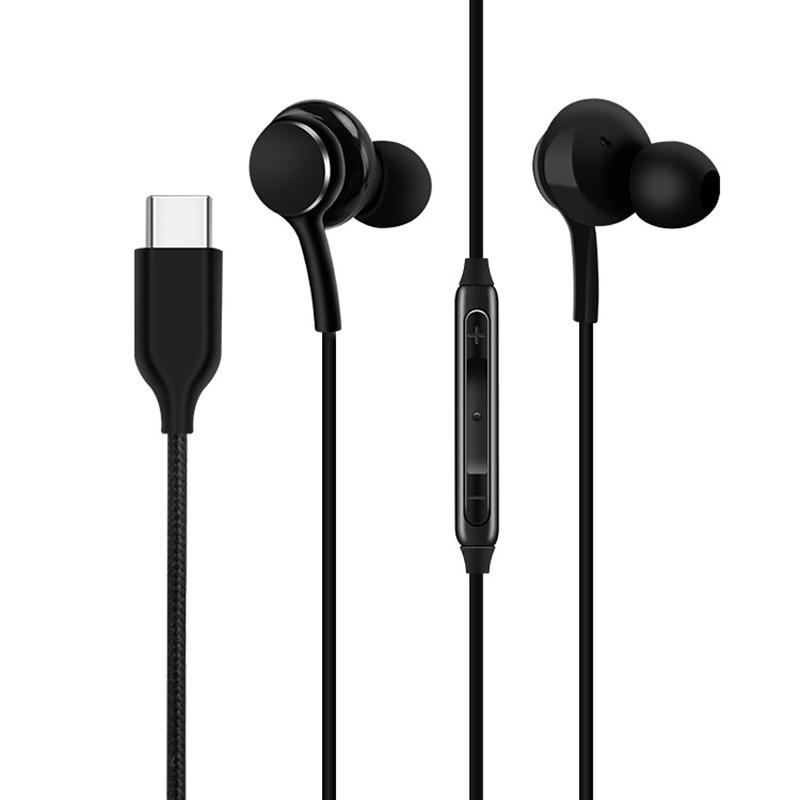 Convenient Wired Listening with Type C Headphones for Samsung For Galaxy