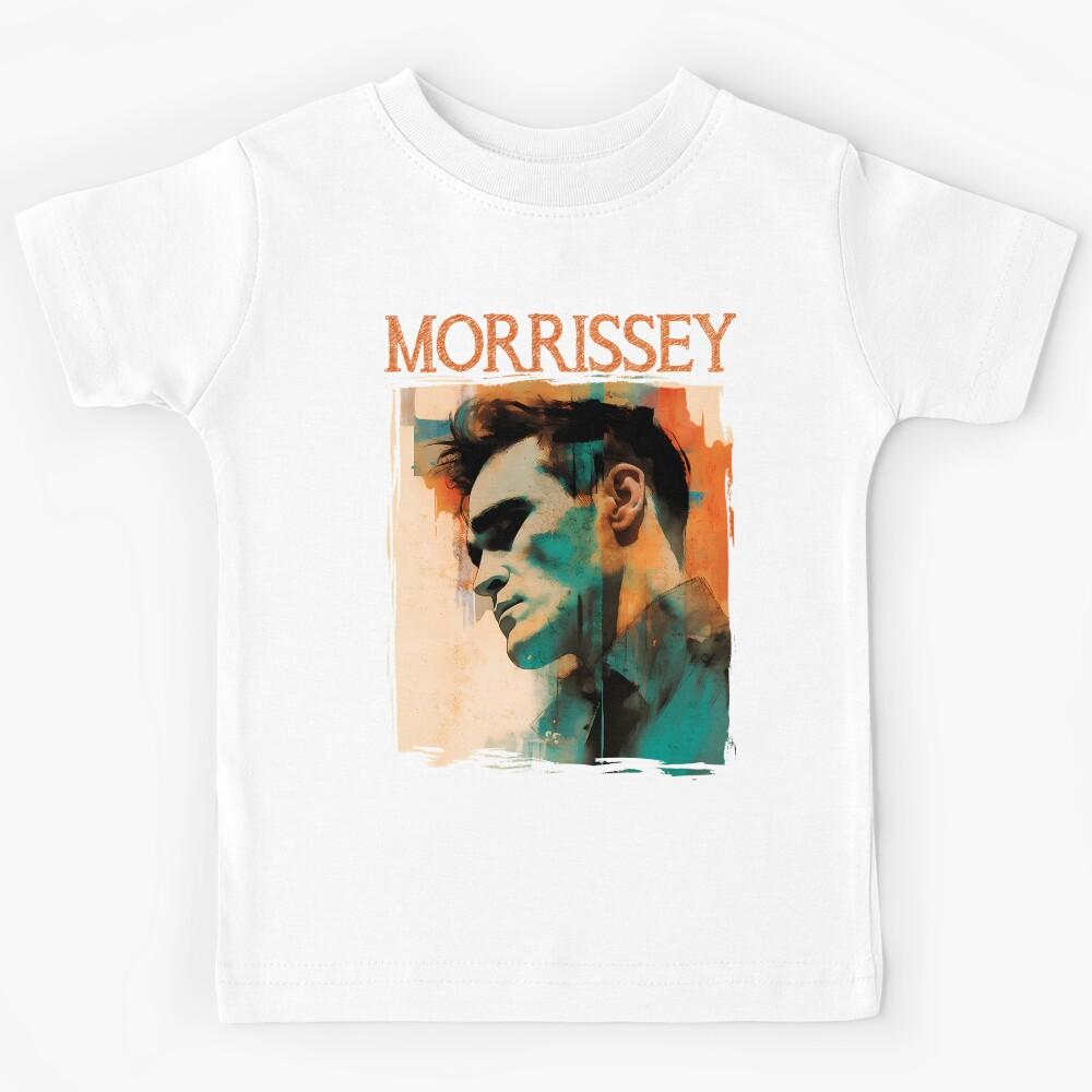 morrissey 80s 90s moz illustration art work Kids T-Shirt 150