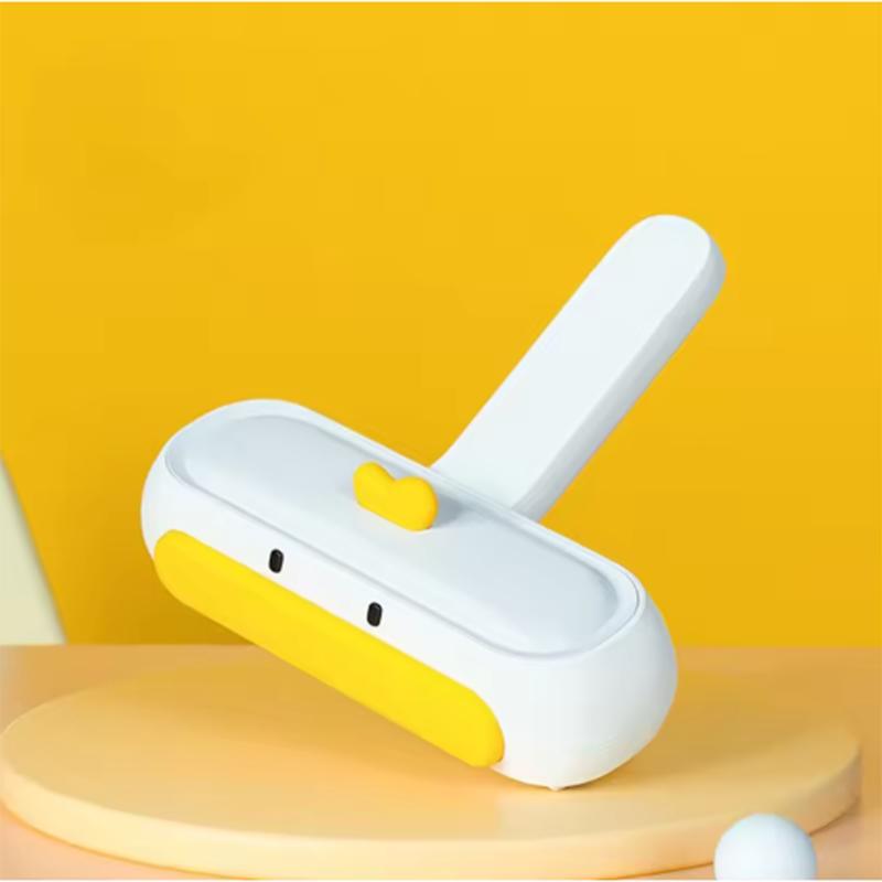 Pets Cute Yellow Duck Hair Sticky Cute Practical Sofa Clothing Pet Hair Sticky Pet Supplies.