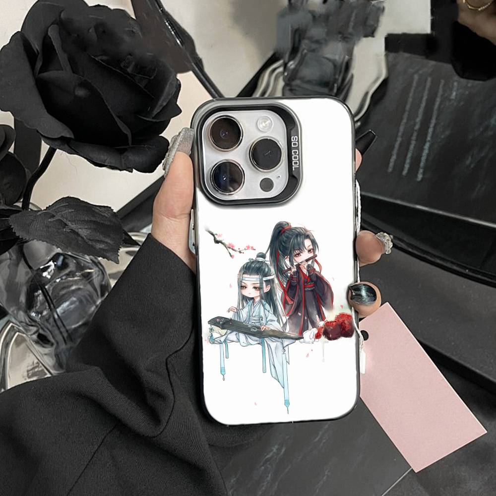 Grandmaster M-Demonic Cultivation Phone Case For iPhone17, 16,15,14,13,12 Pro Max Black Candy Matte Shockproof Cover