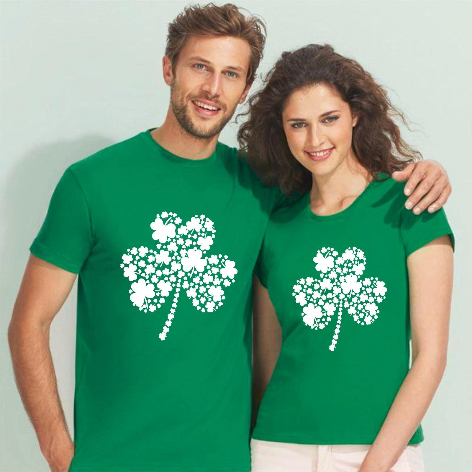 St Patrick s Day Irish Shamrock Clover Graphic Irish Parade Party Mens T-Shirt XL