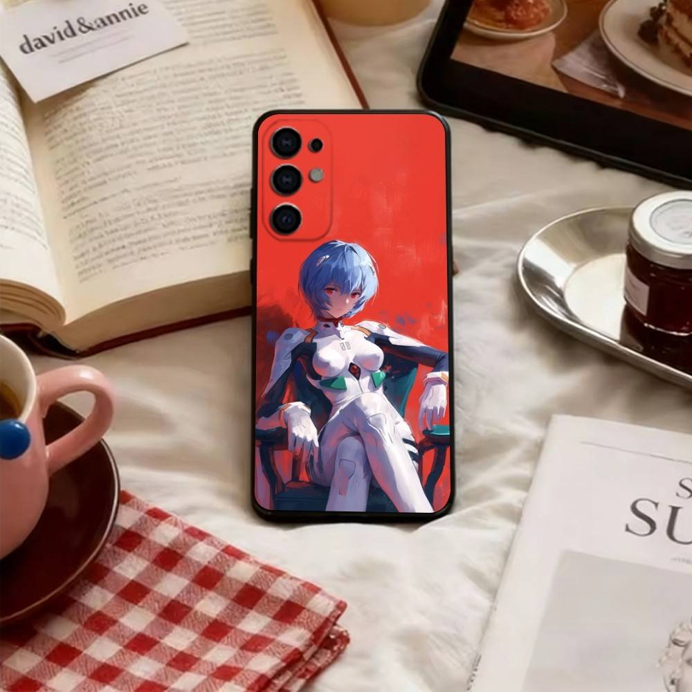 EVA Ayanami Rei Phone Case Soft black For Samsung S25,S24,S21,S22,S23,S30,Ultra,S20,Plus,Fe,Lite