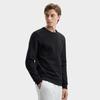Fila White Fashion Simple Classic Texture Casual Versatile Fleece Warm Pullover Crewneck Sweatshirt Men Sweatshirt Black F11M543212FBK