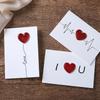 3/1Pcs Cards Valentines Day Gift Love Postcard Wedding Invitation Greeting Cards Anniversary for Her Valentines Day Gift Card