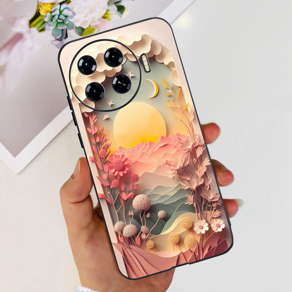 Lovely Printing Case For Tecno Spark 20 Pro+ 5G Soft Silicone Back Cover For Tecno Spark 20 Pro Plus KJ7 Black Color Phone Cases