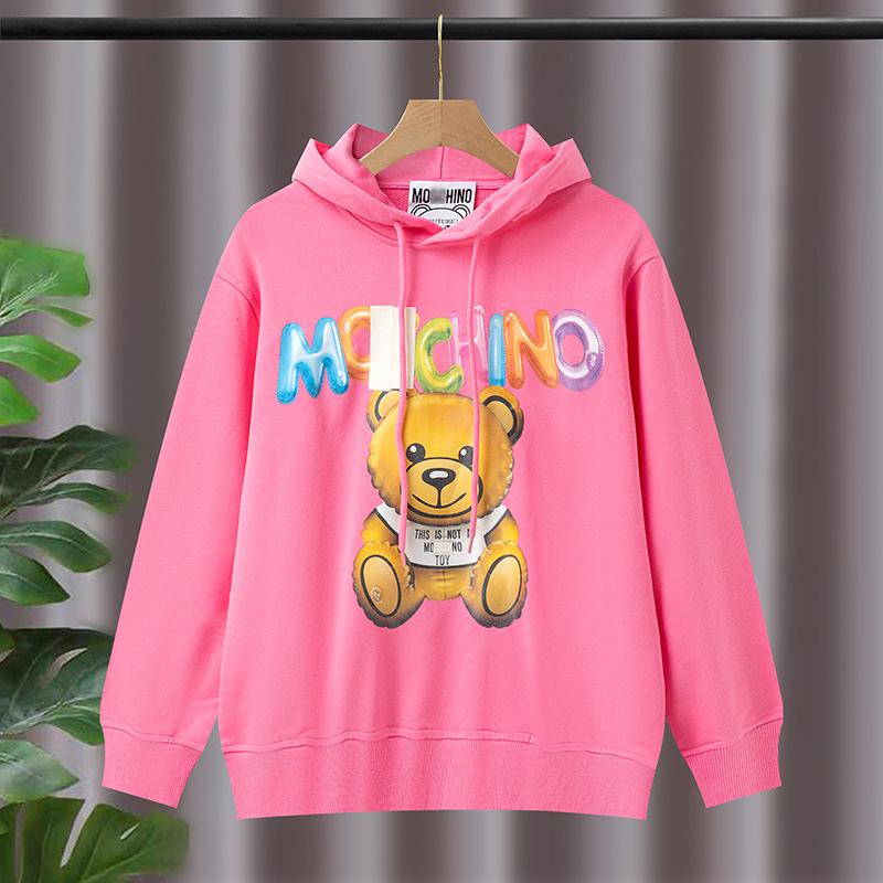 Spot Authentic M+ Balloon Bear Print Hoodie 2025: Neues modisches lässiges Sweatshirt mit lockerer Passform