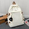 School bag girls primary school students burgundy school backpack middle school students high quality fashion junior high school backpack
