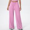 New Loose Fit Wide Leg Yoga Pants with Pockets and Elastic Drawstring