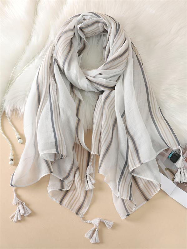 Luxury Brand Cotton Scarf Women Large Shawls Design Hijab Echarpe Print Tassel Scarves Lady Beach Stole Muffler Foulard Pareo