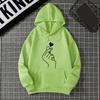 Fleece hoodie sweater men's and women's clothing autumn and winter couple tops loose
