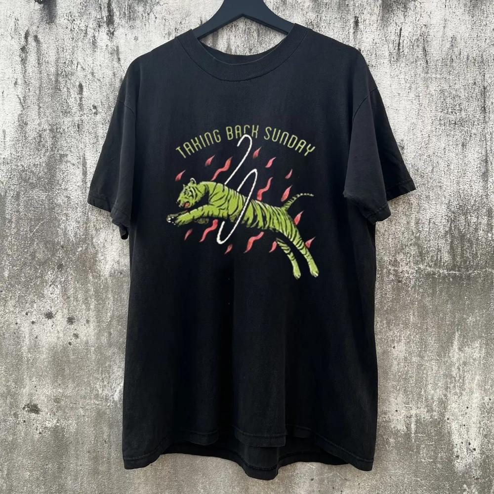 

Taking Back Sunday Band Tiger Gift Fans Black Size S-345XL Tee Shirt Unisex T-Shirt XXL