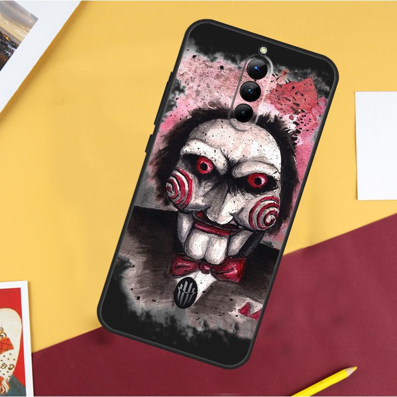 Saw Jigsaw Puppet Case For ZTE Nubia Red Magic 10S Pro Plus 8 9 10 Air 8S 9S 11 Pro Plus 6 7 6S 7S Pro Cover