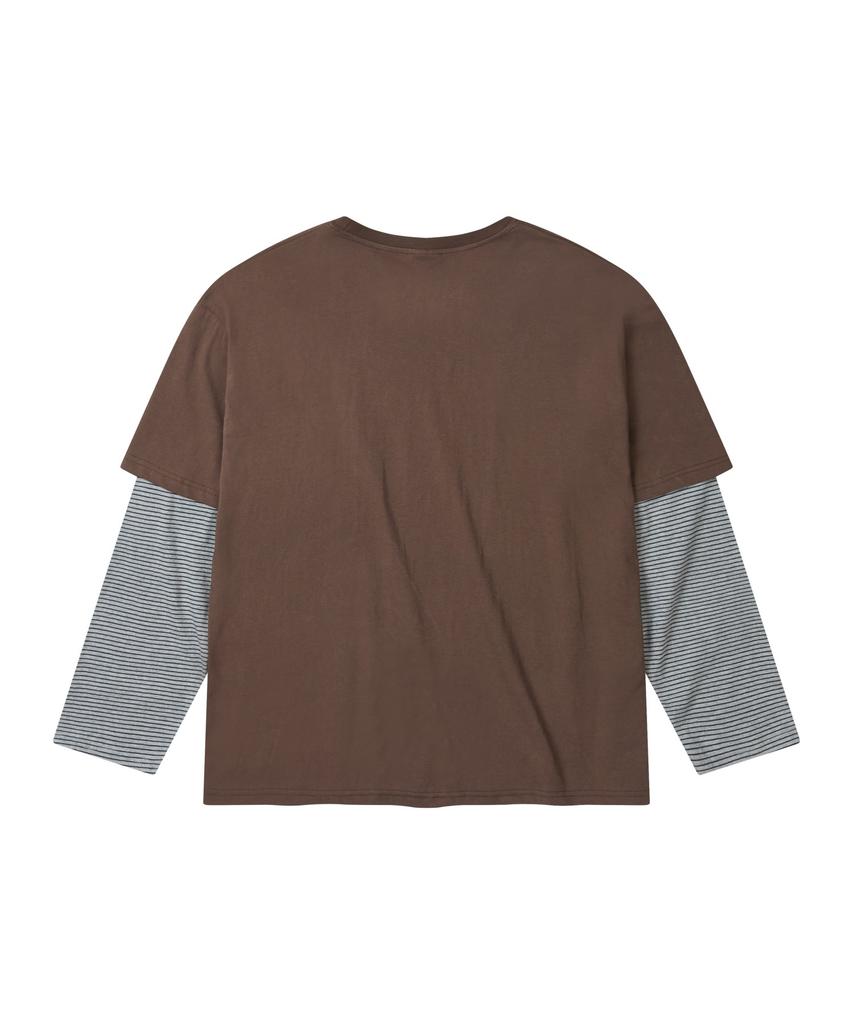 FERNOV 88 Layered Long Sleeve Brown