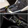 Gear Shift Panel / Dashboard AC Air Vent / Water Cup / Steering Wheel Cover Trim For Mazda CX-3 CX3 2016 - 2024 Red Accessories