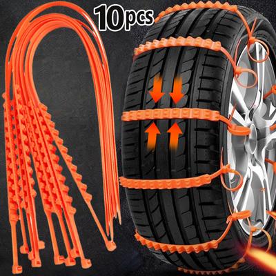 Anti-Rutsch-Schneeketten Auto Winterreifen Räder Kette Winter Outdoor Schneereifen Notfall Anti-Rutsch Auto Zubehör Großhandel