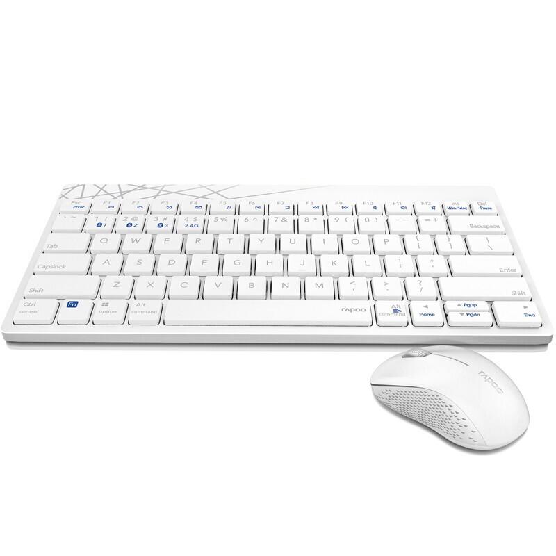Rapoo 8000GT Wireless Bluetooth Multi-Mode Keyboard Mouse Combo