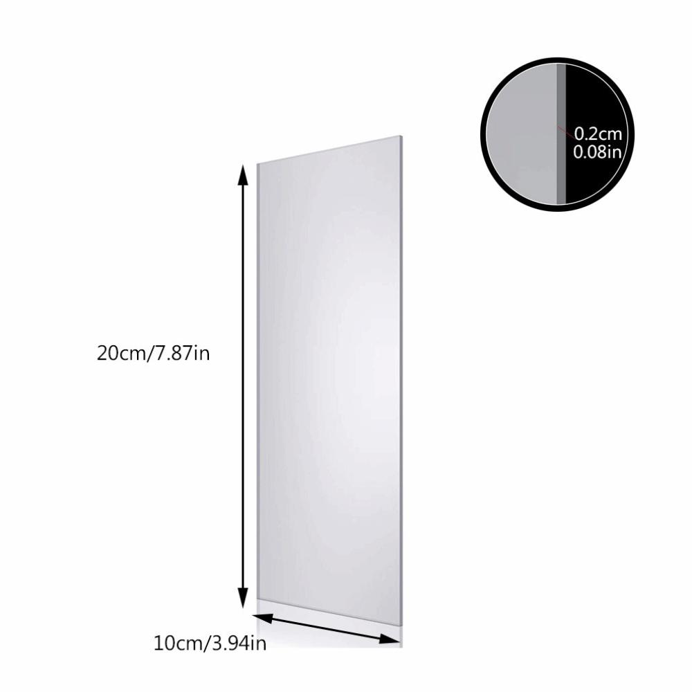 

Rectangular Frosting Scraper Acrylic Cake Decorating Scraper Durable Cake Scraper S