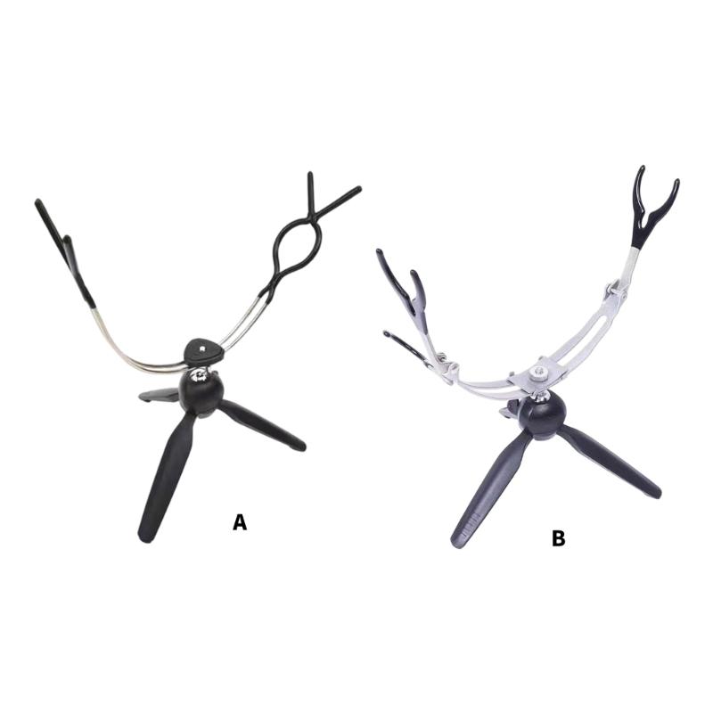 Ice Fishing Rod Holder Enabling Simultaneous Use of Two Rod for Enhances Fishing Productivity Fishing Tackle Accessory