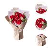 Crochet Flowers Knitted Artificial Completed Ornament Artwork Mother's Day Gift for