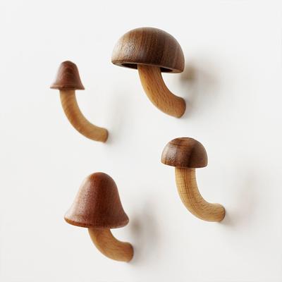 Kühlschrank-Aufkleber, Erinnerungstafel, Holz-Pilz-Kühlschrank-Aufkleber