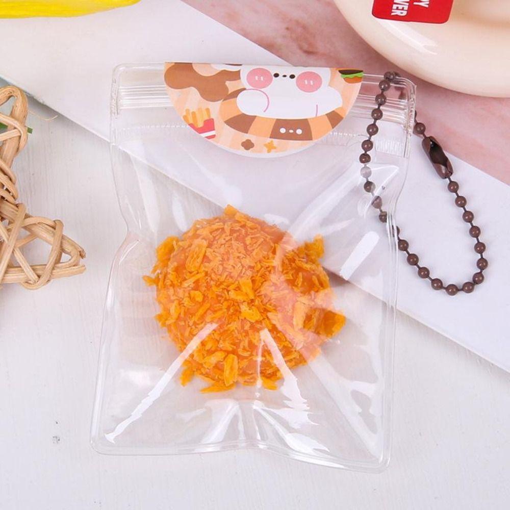 Bread Crumbs Squeeze Hamburger Toy Slow Rebound Cute Food Pinch Toy Fried Food Pinch Toy  Adults