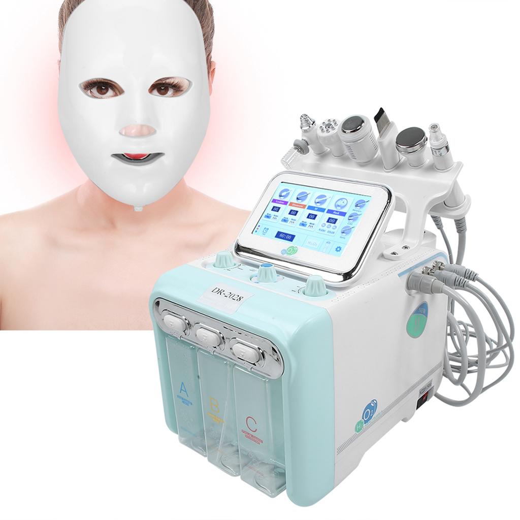 Hydrogen Oxygen Water Oxygen Injector Facial Skin Rejuvenation Beauty MachineEU Plug 220V