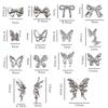 2025 Fashion 3D Butterfly Wing Nail Art Accessories for Women