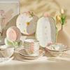 Naijiang Embossed Ceramic Dinnerware Set