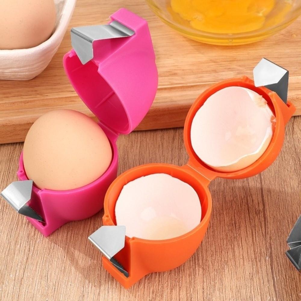 Handheld Egg Opener Tool Stainless Steel Egg Peeler New Egg Separator Tool  Kitchen Baking Tool
