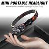 Motion Sensor LED Headlight, Rechargeable,6 Modes Portable Headlight,adjustable Lamp Head,running,camping, Barbecue,fishing,emergency Lighting
