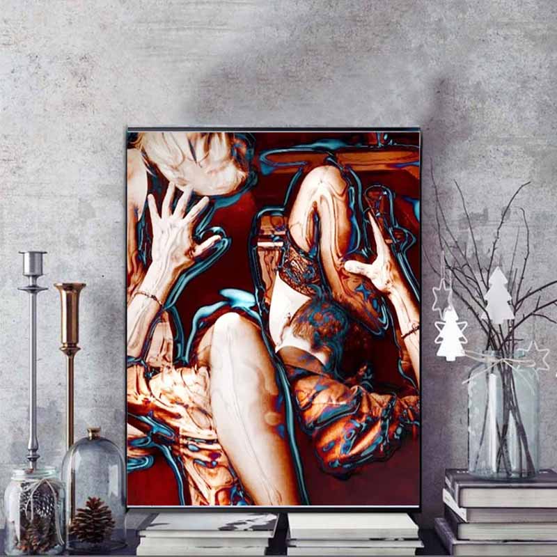 New Arrival 5D DIY Full Circle Diamond Painting "Couple Art" Embroidery Cross Stitch Home Decor Gift